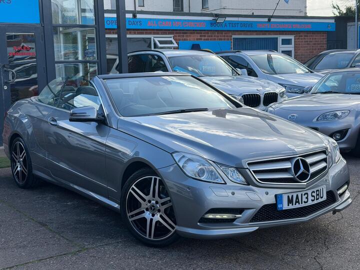 Mercedes-Benz E Class 2.1 E220 CDI BlueEfficiency Sport Cabriolet G-Tronic+ Euro 5 (s/s) 2dr