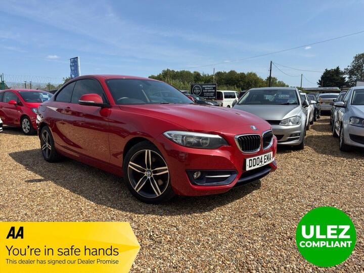 BMW 2 SERIES 2.0 220i Sport Euro 6 (s/s) 2dr