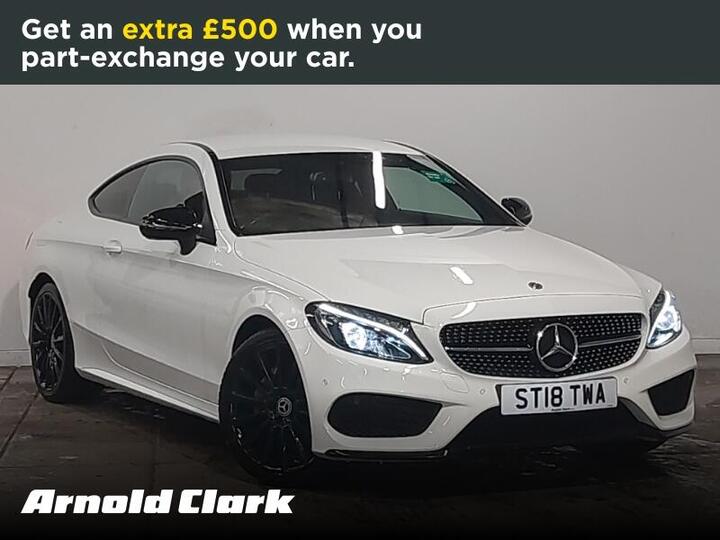 Mercedes-Benz C Class 2.0 C200 AMG Line Euro 6 (s/s) 2dr