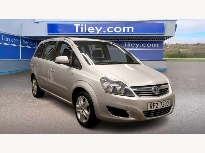 Vauxhall Zafira 1.8 16V Exclusiv Euro 5 5dr Vauxhall Zafira 1.8 16V Exclusiv Euro 5 5dr