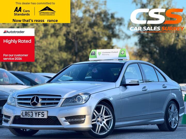 Mercedes-Benz C Class 2.1 C250 CDI AMG Sport Plus G-Tronic+ Euro 5 (s/s) 4dr