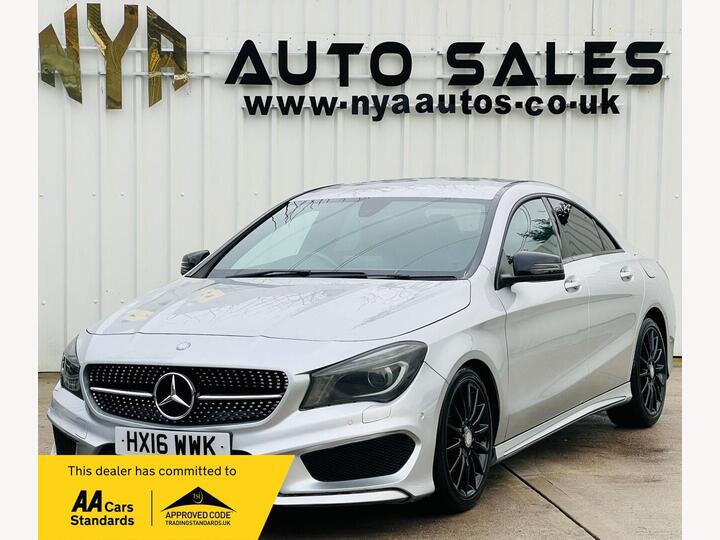 Mercedes-Benz CLA 1.6 CLA180 AMG Sport Coupe 7G-DCT Euro 6 (s/s) 4dr