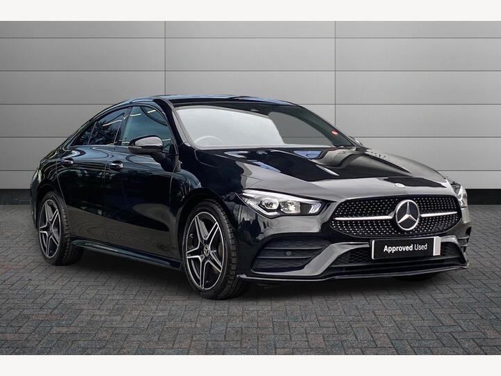 Mercedes-Benz CLA 1.3 CLA180 AMG Line (Premium) Coupe 7G-DCT Euro 6 (s/s) 4dr Mercedes-Benz CLA 1.3 CLA180 AMG Line (Premium) Coupe 7G-DCT Euro 6 (s/s) 4dr