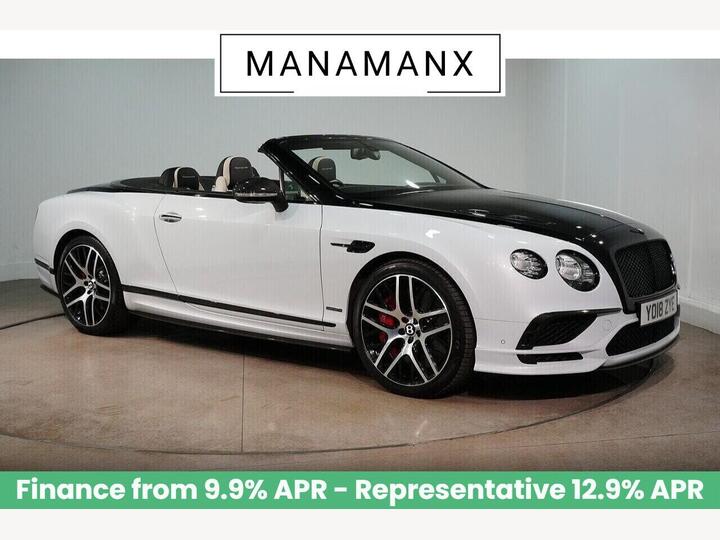Bentley Continental 6.0 W12 GTC Supersports Auto 4WD Euro 6 2dr
