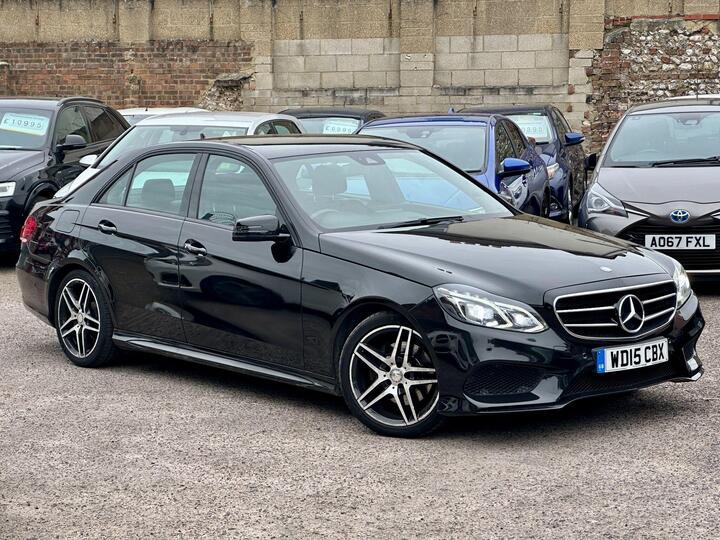 Mercedes-Benz E Class 2.1 E220 BlueTEC AMG Night Edition G-Tronic+ Euro 6 (s/s) 4dr