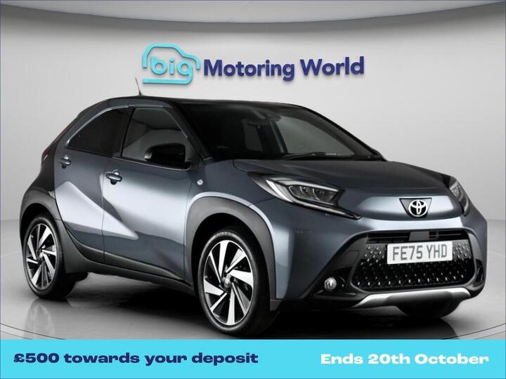 Toyota Aygo X 1.0 VVT-i Exclusive X-shift Euro 6 (s/s) 5dr