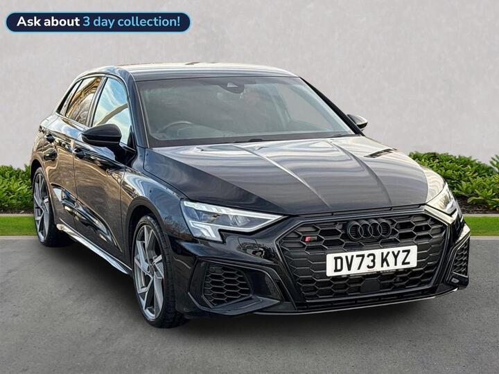 Audi A3 2.0 TFSI Black Edition Sportback S Tronic Quattro Euro 6 (s/s) 5dr