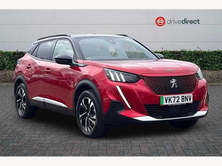 Peugeot E-2008 50kWh GT Auto 5dr (7kW Charger)