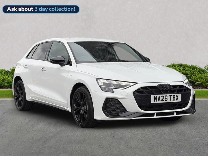 Audi A3 1.5 TFSIe Black Edition Sportback S Tronic Euro 6 (s/s) 5dr 17.9kWh