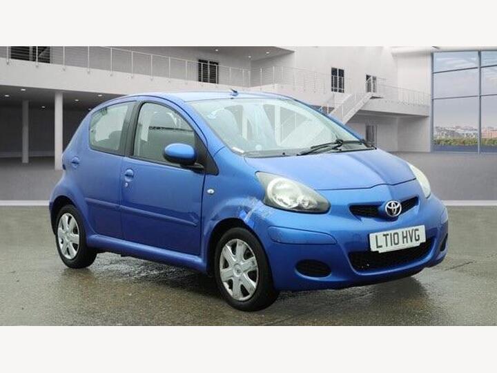 Toyota AYGO 1.0 VVT-i Blue Euro 4 5dr Toyota AYGO 1.0 VVT-i Blue Euro 4 5dr