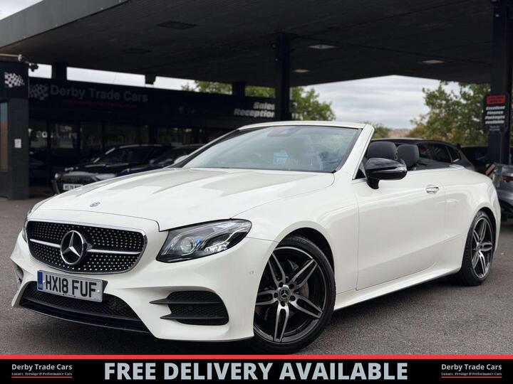 Mercedes-Benz E-CLASS 2.0 E220d AMG Line (Premium Plus) Cabriolet G-Tronic+ Euro 6 (s/s) 2dr