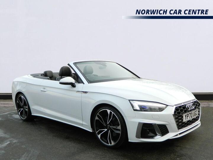 Audi A5 CABRIOLET 2.0 TFSI 40 Edition 1 S Tronic Euro 6 (s/s) 2dr Audi A5 CABRIOLET 2.0 TFSI 40 Edition 1 S Tronic Euro 6 (s/s) 2dr
