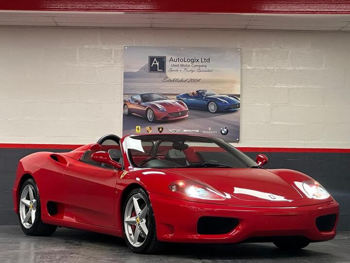 Ferrari 360 3.6 Spider 2dr Petrol F1 DCT (440 G/km, 400 Bhp) Ferrari 360 3.6 Spider 2dr Petrol F1 DCT (440 G/km, 400 Bhp)