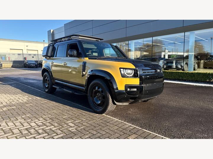 Land Rover Defender 110 3.0 D350 MHEV Trophy Edition Deep Sandglow Auto 4WD Euro 6 (s/s) 5dr