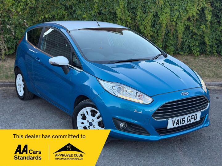 Ford Fiesta 1.0T EcoBoost Zetec Blue Edition Euro 6 (s/s) 3dr