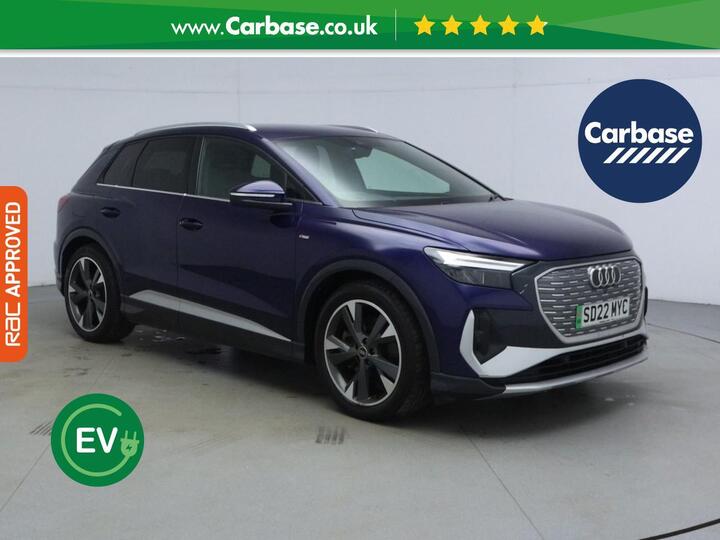 Audi Q4 E-tron 40 S Line Auto 5dr 82kWh
