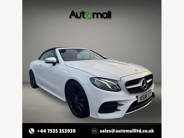 Mercedes-Benz E Class 2.0 E220d AMG Line (Premium) Cabriolet G-Tronic+ Euro 6 (s/s) 2dr
