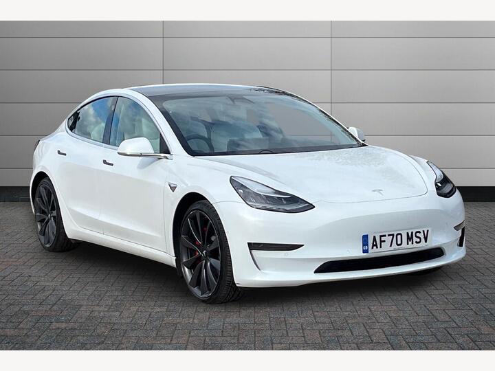 Tesla Model 3 (Dual Motor) Performance Auto 4WDE 4dr (Performance Upgrade)