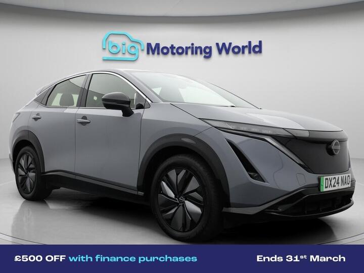 Nissan ARIYA 63kWh Engage Auto 5dr 7.4kW Charger