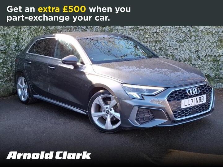 Audi A3 1.5 TFSI 35 S Line Sportback S Tronic Euro 6 (s/s) 5dr