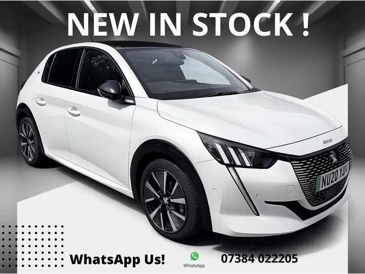 Peugeot E-208 50kWh GT Auto 5dr