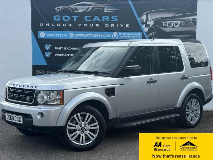Land Rover Discovery 4 3.0 SD V6 HSE CommandShift 4WD Euro 5 5dr Land Rover Discovery 4 3.0 SD V6 HSE CommandShift 4WD Euro 5 5dr