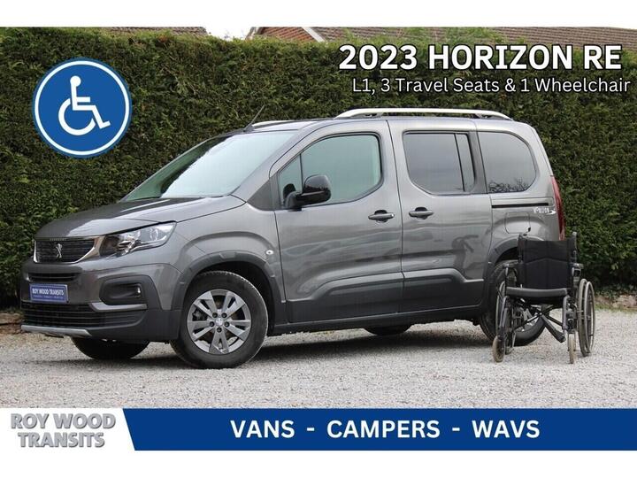 Peugeot Rifter Allied Horizon - Wheelchair Access Car - Low Miles & Super Condition 1.5 5dr WAV Manual Diesel Peugeot Rifter Allied Horizon - Wheelchair Access Car - Low Miles & Super Condition 1.5 5dr WAV Manual Diesel