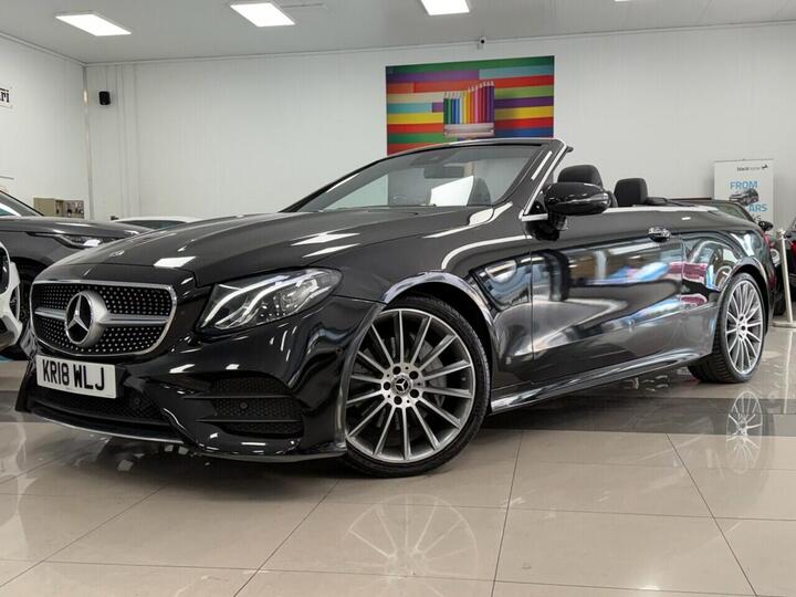 Mercedes-Benz E-CLASS 2.0 E220d AMG Line (Premium) Cabriolet G-Tronic+ Euro 6 (s/s) 2dr