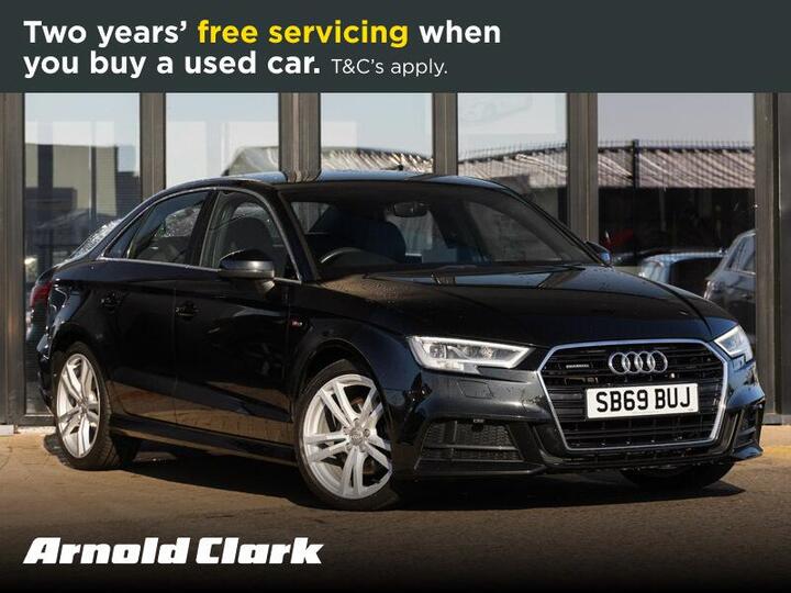 Audi A3 2.0 TFSI 40 S Line S Tronic Quattro Euro 6 (s/s) 4dr