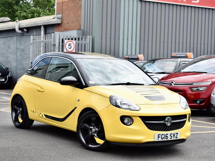 Vauxhall ADAM 1.2i SLAM Euro 6 3dr Vauxhall ADAM 1.2i SLAM Euro 6 3dr