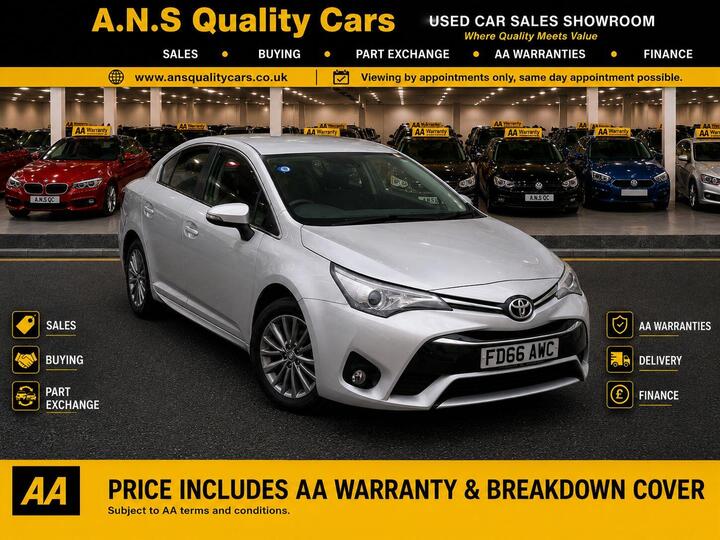 Toyota Avensis 1.6 D-4D Business Edition Euro 6 (s/s) 4dr