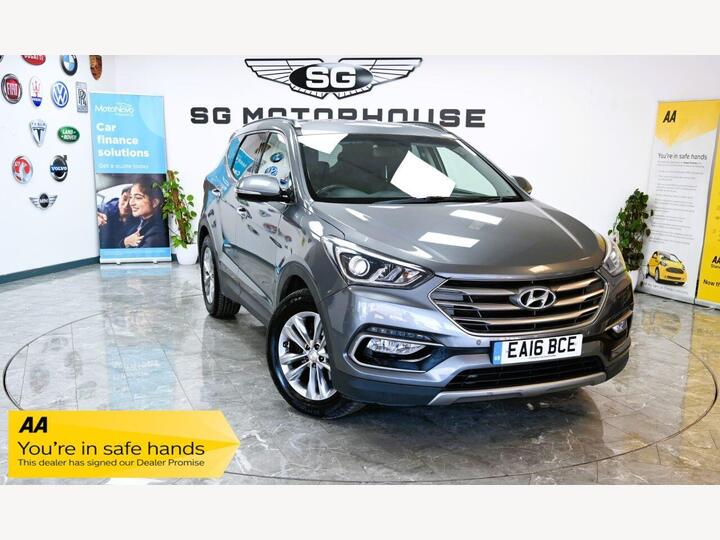 Hyundai SANTA FE 2.2 CRDi Blue Drive Premium Auto 4WD Euro 6 (s/s) 5dr (7 Seat) Hyundai SANTA FE 2.2 CRDi Blue Drive Premium Auto 4WD Euro 6 (s/s) 5dr (7 Seat)