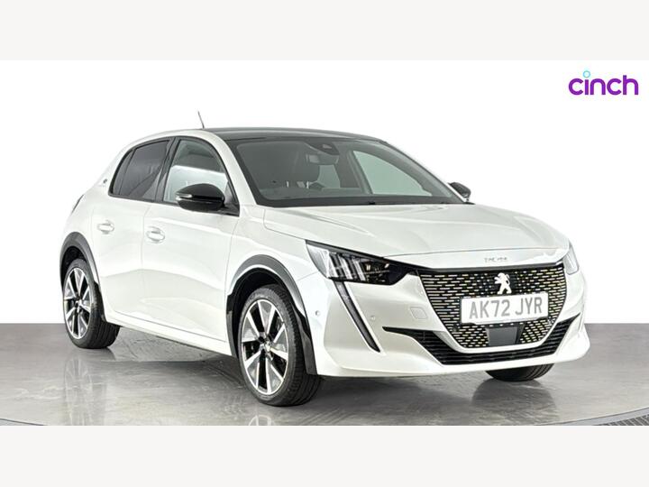 Peugeot E-208 50kWh GT Premium Auto 5dr (7kW Charger)