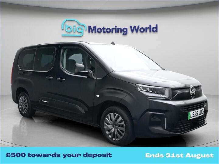 Citroen E-Berlingo 52kWh PLUS XL Auto 5dr (11kW Charger)