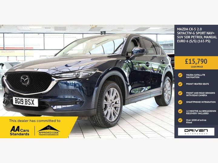Mazda CX-5 2.0 SKYACTIV-G Sport Nav+ Euro 6 (s/s) 5dr