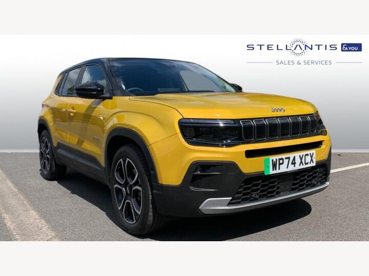 Jeep Avenger 54kWh E-Summit Auto 5dr Jeep Avenger 54kWh E-Summit Auto 5dr