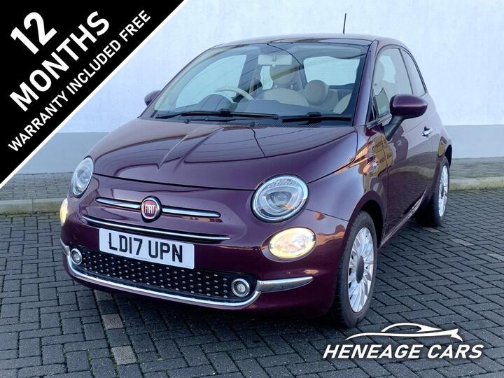 Fiat 500 1.2 Lounge Euro 6 (s/s) 3dr