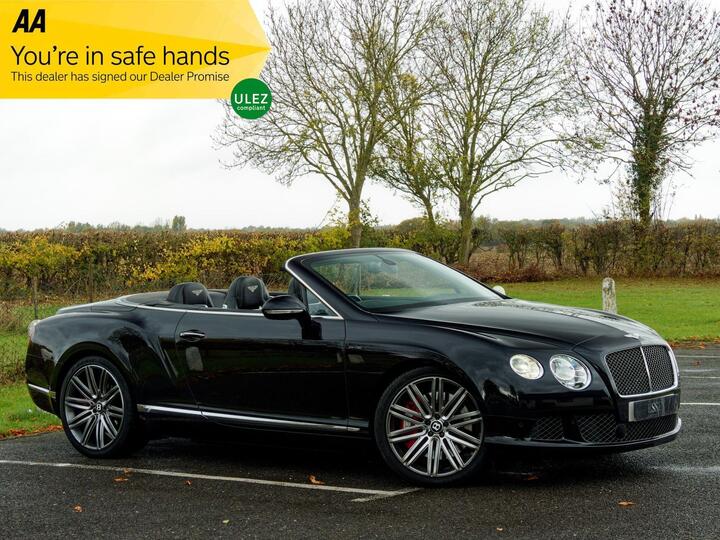 Bentley CONTINENTAL 6.0 W12 GTC Speed Auto 4WD Euro 5 2dr Bentley CONTINENTAL 6.0 W12 GTC Speed Auto 4WD Euro 5 2dr