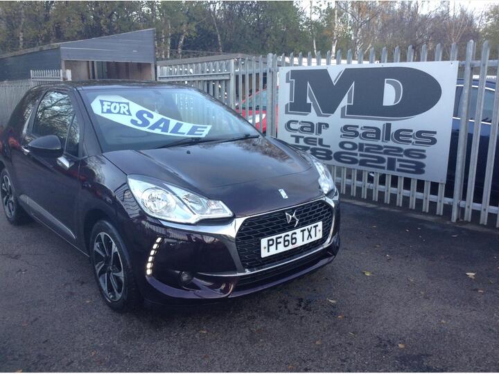 DS AUTOMOBILES DS 3 1.2 PureTech Elegance Euro 6 (s/s) 3dr