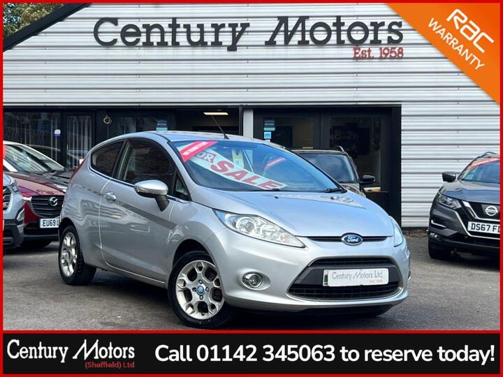 Ford FIESTA 1.25 Zetec Euro 5 3dr