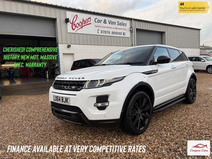 Land Rover Range Rover Evoque 2.2 SD4 Dynamic Auto 4WD Euro 5 (s/s) 5dr Land Rover Range Rover Evoque 2.2 SD4 Dynamic Auto 4WD Euro 5 (s/s) 5dr