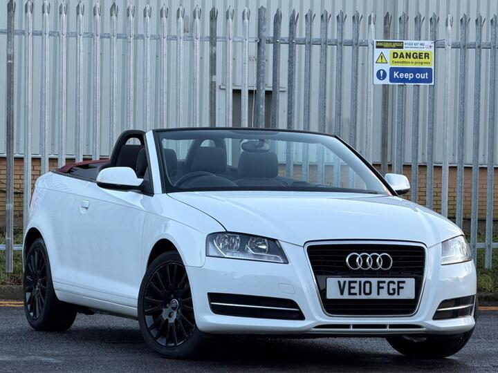 Audi A3 Cabriolet 1.6 TDI Euro 5 (s/s) 2dr Audi A3 Cabriolet 1.6 TDI Euro 5 (s/s) 2dr