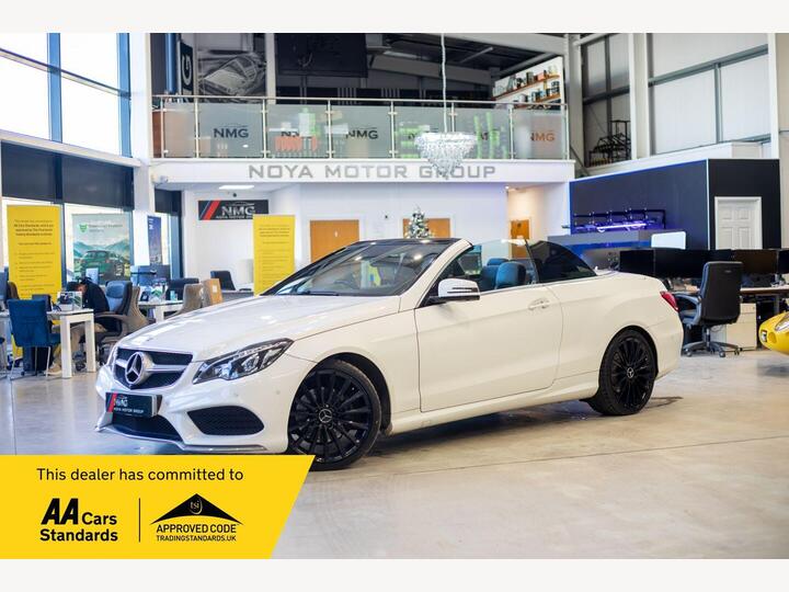 Mercedes-Benz E-CLASS 3.0 E350d V6 BlueTEC AMG Line (Premium) Cabriolet G-Tronic+ Euro 6 (s/s) 2dr