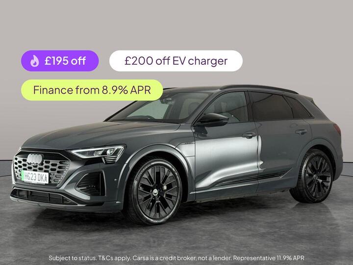 Audi Q8 E-tron 50 Black Edition Auto Quattro 5dr 95kWh (11kW Charger)