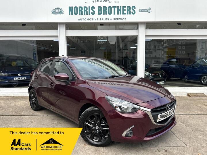 Mazda Mazda2 1.5 SKYACTIV-G Black+ Edition Euro 6 (s/s) 5dr Mazda Mazda2 1.5 SKYACTIV-G Black+ Edition Euro 6 (s/s) 5dr