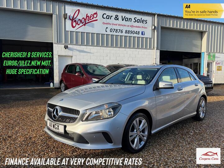 Mercedes-Benz A Class 1.5 A180d Sport (Executive) Euro 6 (s/s) 5dr Mercedes-Benz A Class 1.5 A180d Sport (Executive) Euro 6 (s/s) 5dr