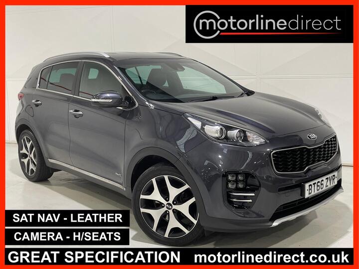 Kia Sportage 2.0 CRDi GT-Line AWD Euro 6 5dr Kia Sportage 2.0 CRDi GT-Line AWD Euro 6 5dr