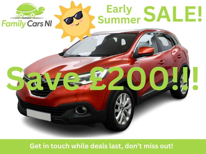 Renault KADJAR 1.5 DCi Dynamique Nav Euro 6 (s/s) 5dr Renault KADJAR 1.5 DCi Dynamique Nav Euro 6 (s/s) 5dr