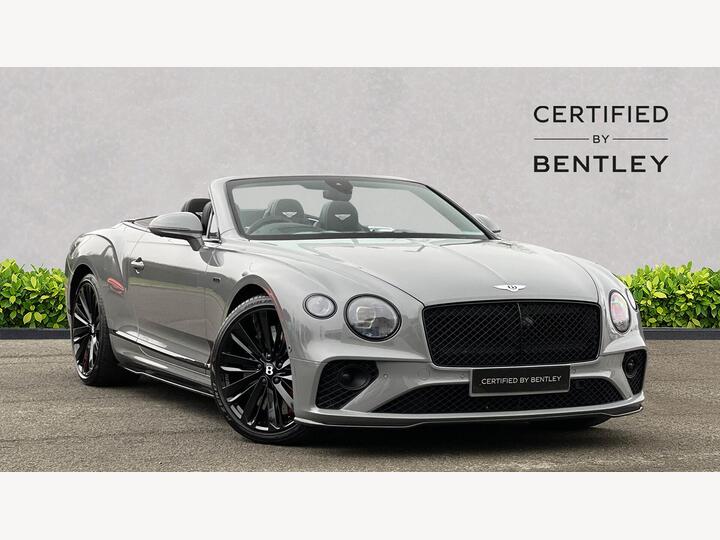 Bentley CONTINENTAL GTC 6.0 W12 GTC Speed Edition 12 Auto 4WD Euro 6 2dr