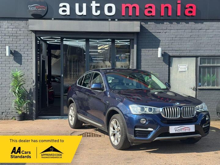 BMW X4 3.0 30d XLine Auto XDrive Euro 6 (s/s) 5dr